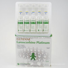 Guyenne Laroscorbine Platinum Vitamina C 0.5g / 5ml e Colágeno 0.175g / 5ml